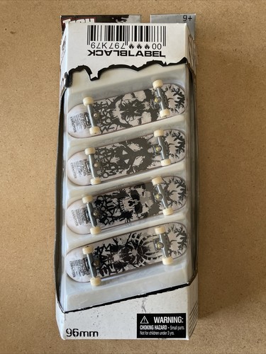 Tech deck black label finger - black,