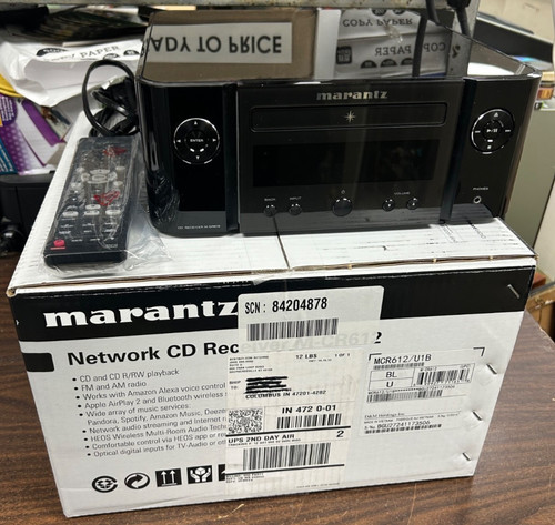 Marantz mcr612 network - marantz,