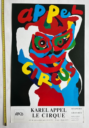 Karel appel cirque 1979 - karel, le