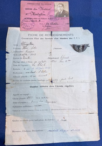 Ww2 militaria ffi - ww2,