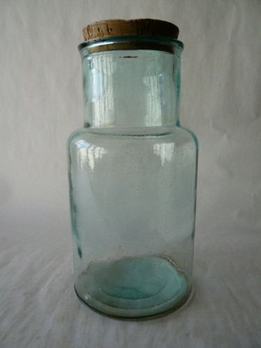Pot verre avec bouchon - pot,