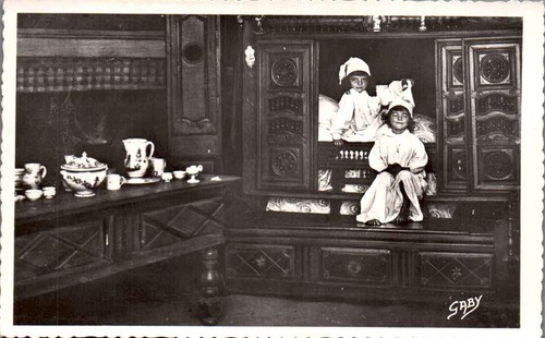 72233 cpsm autour - autour, lits
