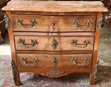COMMODE LUIS XV. BOIS D'ACAJOU