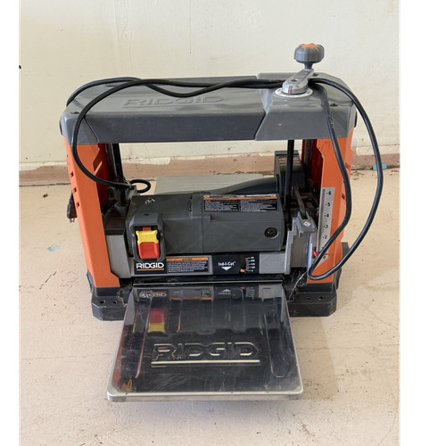 Ridgid thickness planer - ridgid, w/