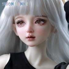 Poupées Perruque Long Cheveux Bouclés Perruque Pour 1/3 1/4 1/6 BJD Poupée Boule