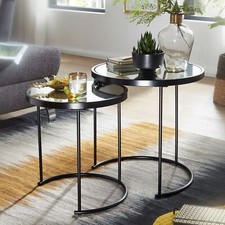 FineBuy Tables Gigognes Rond