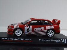 1:43 Scale  Seat Cordoba WRC Evo 2   2003  Yvan Muller