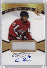 2021-22 Ultimate Collection Debut Threads /99 Hendrix Lapierre Rookie Auto RC