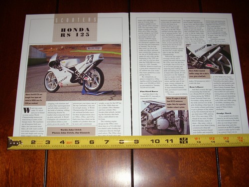 Honda 125 road - rs,
