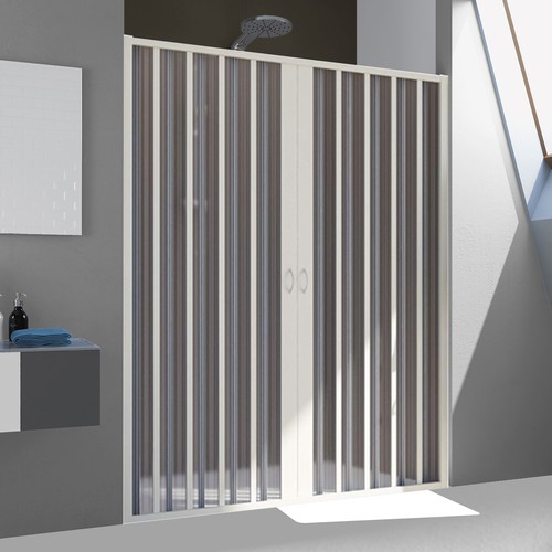 Porte paroi douche - pvc, pliante