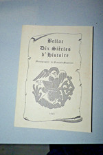 Bellac dix siècles d'histoire