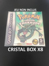 Lot de 8 Cristal Box pour jeux Game Boy Advance GBA NEUVES (jeu non inclus)!