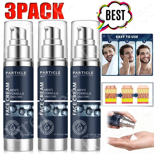 Particle face cream men 6 - 3x,