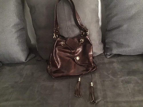 Sac main lancel marron - sac,
