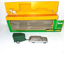Solido 616 Gift Set. Break Peugeot 504 with Trailer MIB SUPERB REF ST6