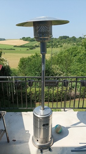 Parasol chauffant gaz - parasol, a