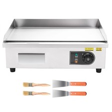 Uimoso Plancha Électrique Plaque de Cuisson Commerciale 535 x 300 mm 3200 W