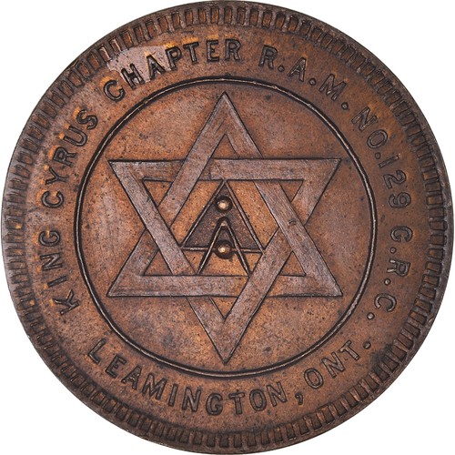 Canada jeton masonic - canada,, jeton,