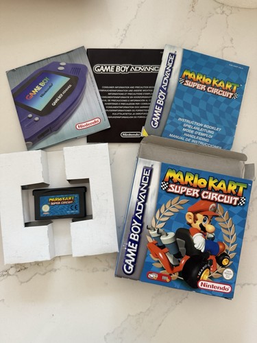 Jeu mario kart super circuit - jeu,