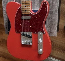 Fender Vintera II '60s Telecaster Electric Guitar Fiesta Red Modded