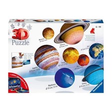 Puzzle 3D Systeme solaire