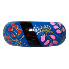 Bracelet femme rigide bois