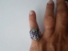 bague en argent massif