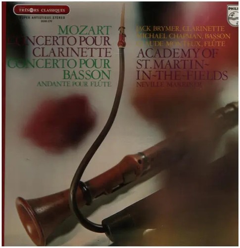 Mozart concertos klarinette - lp,