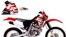 JEU D'AUTOCOLLANTS HONDA XR