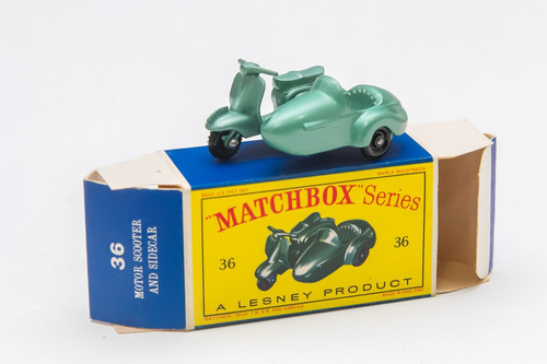 Matchbox scooter lambretta - matchbox,