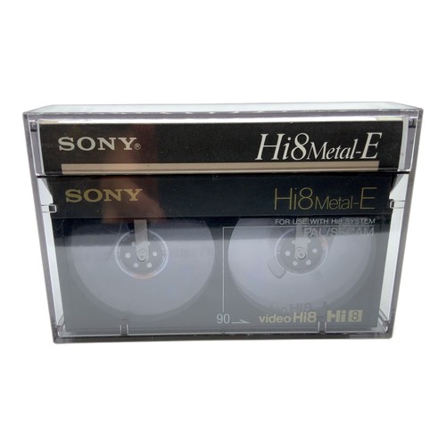 Sony hi8metal film cassette - sony,