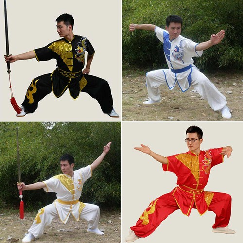 Martial arts suit silk kung - martial,