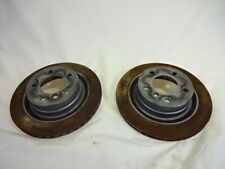 34216855007 Pair Rear Brake Discs BMW Series 1 120D E87 2.0 D 130KW Aut