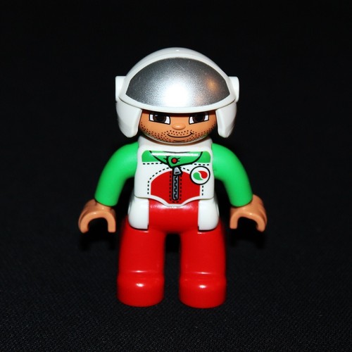 Personnage rally lego - rally, duplo