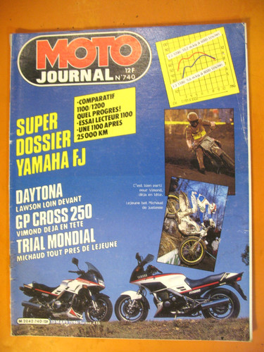 Moto journal 740 du - journal,