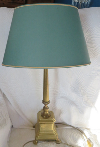 Ancien pied lampe bureau - pied,