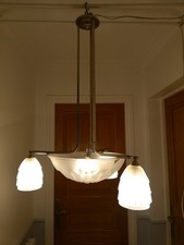 S.E.V.B Lustre Art Déco S E V