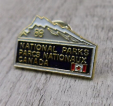 National Parks Parcs Nationaux Canada 1988 Calgary Olympics Lapel Hat Enamel Pin