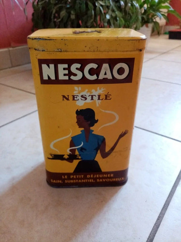 Ancienne boîte cacao - , nescao