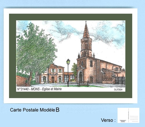 31440 carte postale - b,
