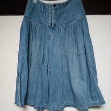 USED KAPITAL DENIM FLARED CULOTTES ACCEPTABLE