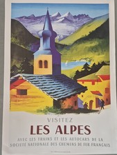 Affiche deco voyage Visiter