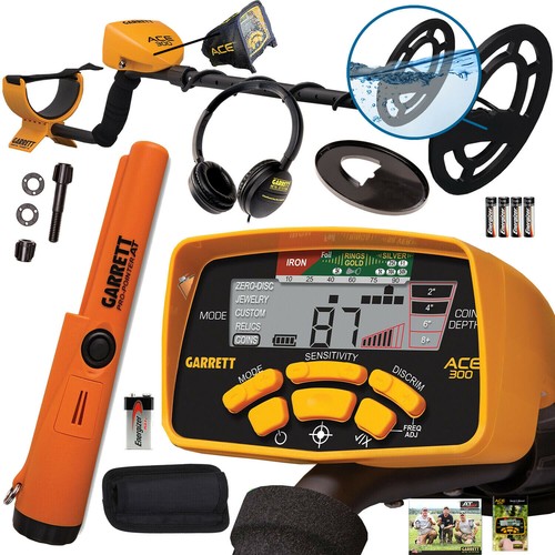 Garrett ace 300 metal - garrett,