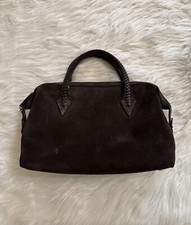 Metier London Perriand City Small Bag Suede Atelier Calfskin Chocolate Black