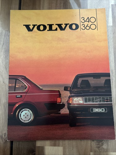 Brochure volvo 340 360 - ,