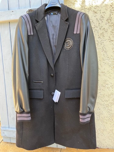 Balmain manteau pardessus - , long