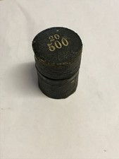 Tube porte louis d'or pièce