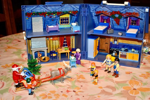 Playmobil maison transportable - maison,