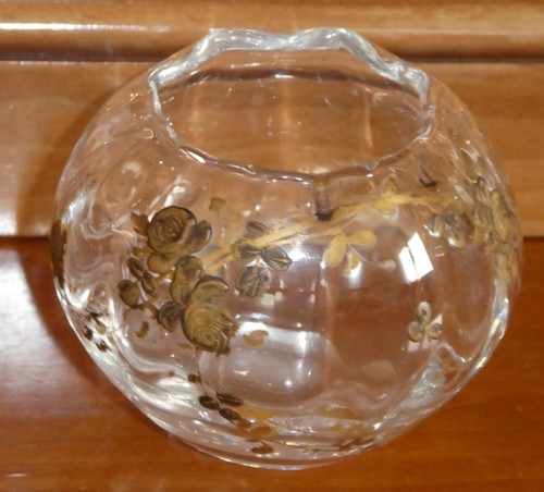 Petit vase boule - miniature, en