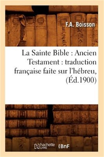 Sainte bible ancien - bible:,
